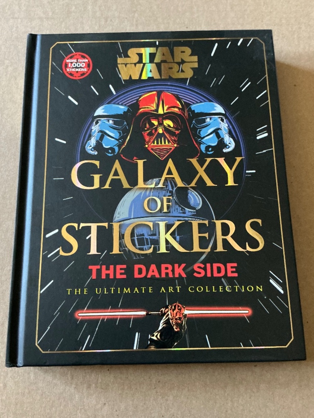 Star Wars Galaxy of Stickers Dark Side Ultimate Art Collection Hardcover New